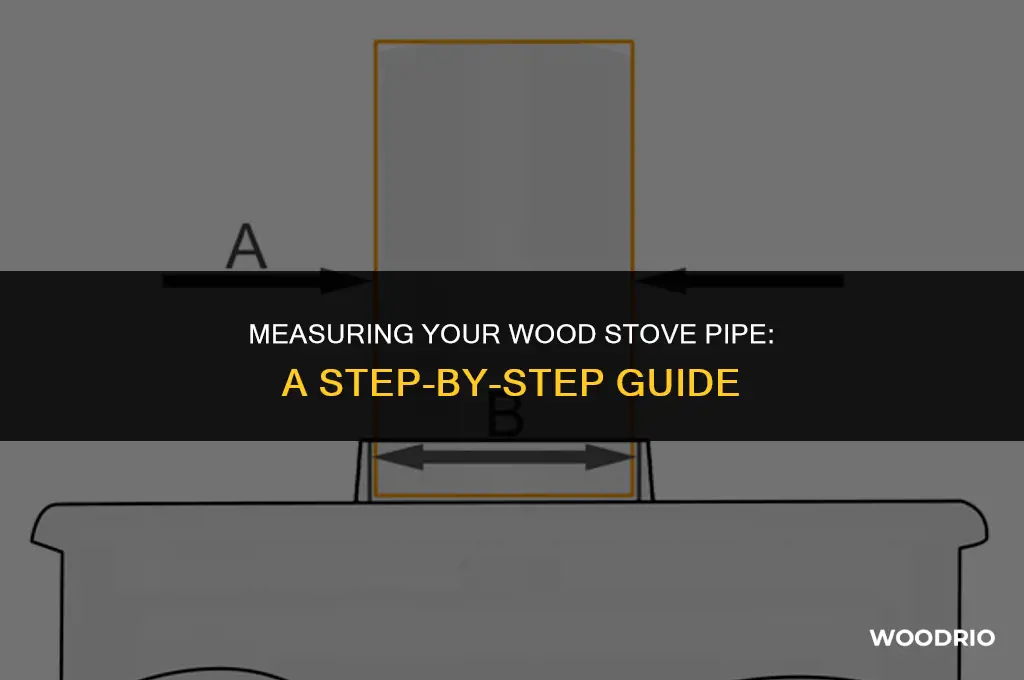 how do you measure a wood stove pipe