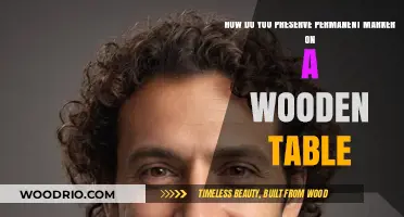 Preserving Permanent Marker Art on Wooden Tables: Tips and Tricks