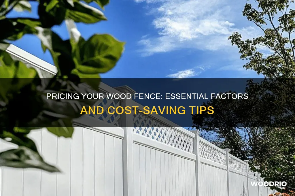 how do you price a wood fence