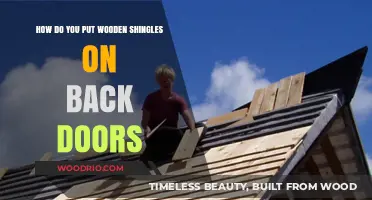 Installing Wooden Shingles on Back Doors: A Step-by-Step Guide