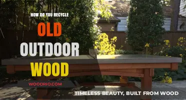 Reviving Old Outdoor Wood: Creative Recycling Tips for Sustainable Projects
