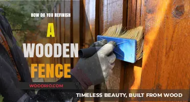 Revitalize Your Wooden Fence: A Step-by-Step Refinishing Guide