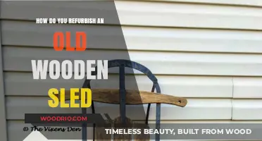 Revive Your Vintage Wooden Sled: A Step-by-Step Refurbishing Guide