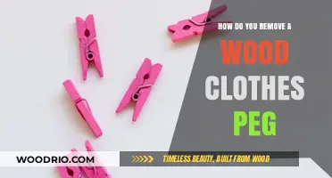 Unraveling the Mystery: How to Remove a Wood Clothes Peg