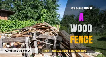 Efficiently Removing a Wood Fence: A Step-by-Step Guide