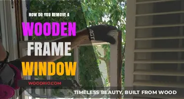 DIY Guide: Removing a Wooden Frame Window Step-by-Step