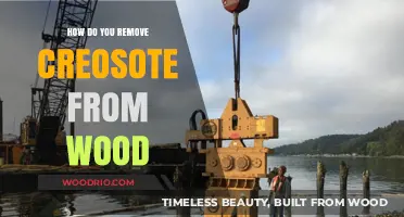 Effective Methods to Remove Creosote from Wood Surfaces