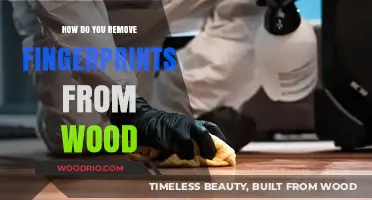 Erasing Impressions: A Guide to Removing Fingerprints from Wood Surfaces