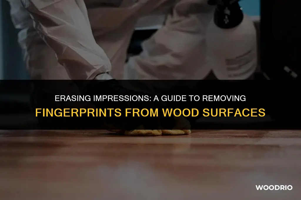 how do you remove fingerprints from wood