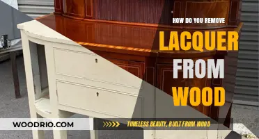 Stripping Away the Shine: A Guide to Lacquer Removal from Wood