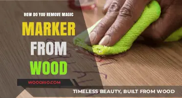 Erasing Stains: A Guide to Removing Magic Marker from Wood Surfaces