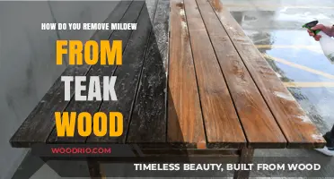 Effective Mildew Removal Techniques for Teak Wood Surfaces