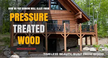 Effective Methods to Remove Mill Glaze from Pressure Treated Wood