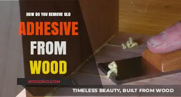Efficient Methods to Remove Old Adhesive from Wood Surfaces