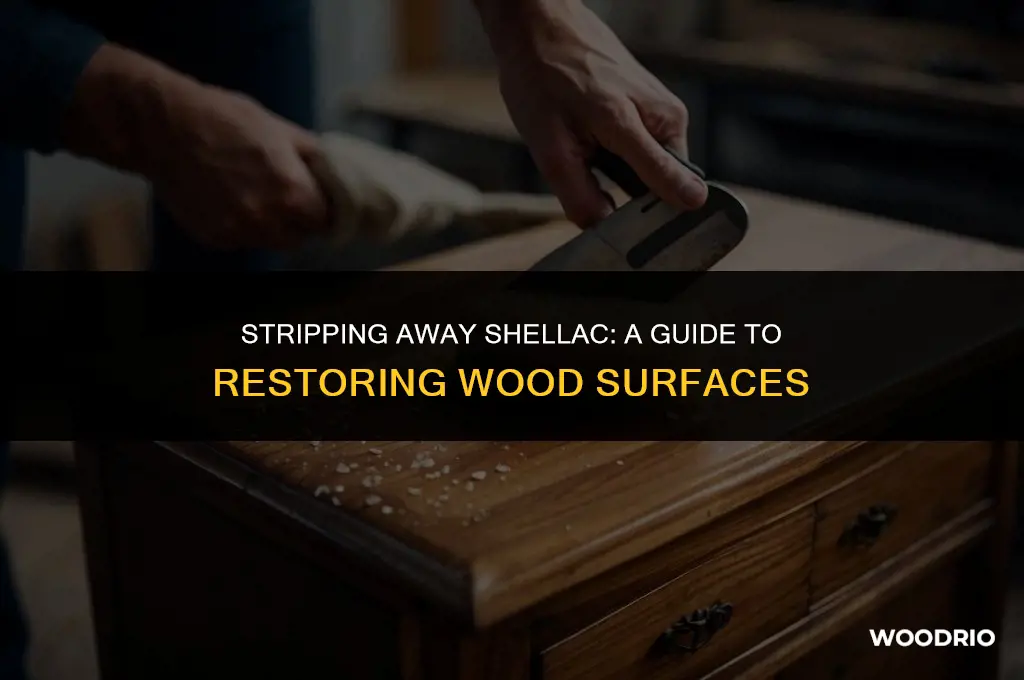how do you remove shellac from wood