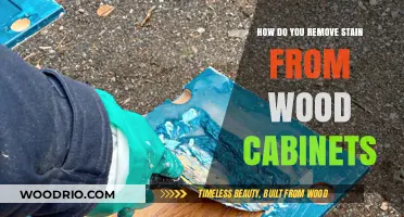 Effortless Stain Removal: Restore Your Wood Cabinets to Perfection