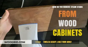 Erasing Steam Marks: A Guide to Restoring Wood Cabinets