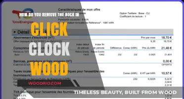 Mastering Click Clock Wood: A Guide to Removing the Pesky Rock