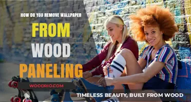 Effortless Wallpaper Removal: A Guide for Wood Paneling