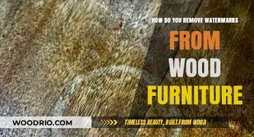 Effortless Watermark Removal: A Guide for Wood Furniture Enthusiasts