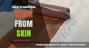 Effective Methods to Remove Wood Stain from Skin