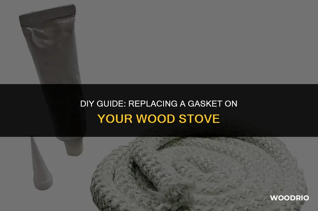how do you replace a gasket on a wood stove
