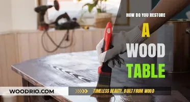 Revive Your Wood Table: Expert Tips for Restoration and Renewal