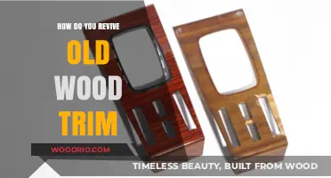 Reviving Old Wood Trim: Expert Tips for Restoring Timeless Elegance