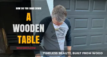 Mastering the Art of Sanding: Transform Your Wooden Table Smoothly