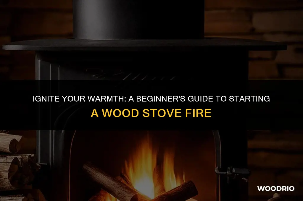 how do you start a fire in a wood stove
