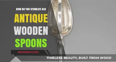 Preserving History: Safely Sterilizing Antique Wooden Spoons for Modern Use