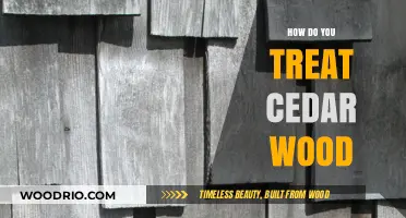 Treating Cedar Wood: A Comprehensive Guide to Preservation and Care
