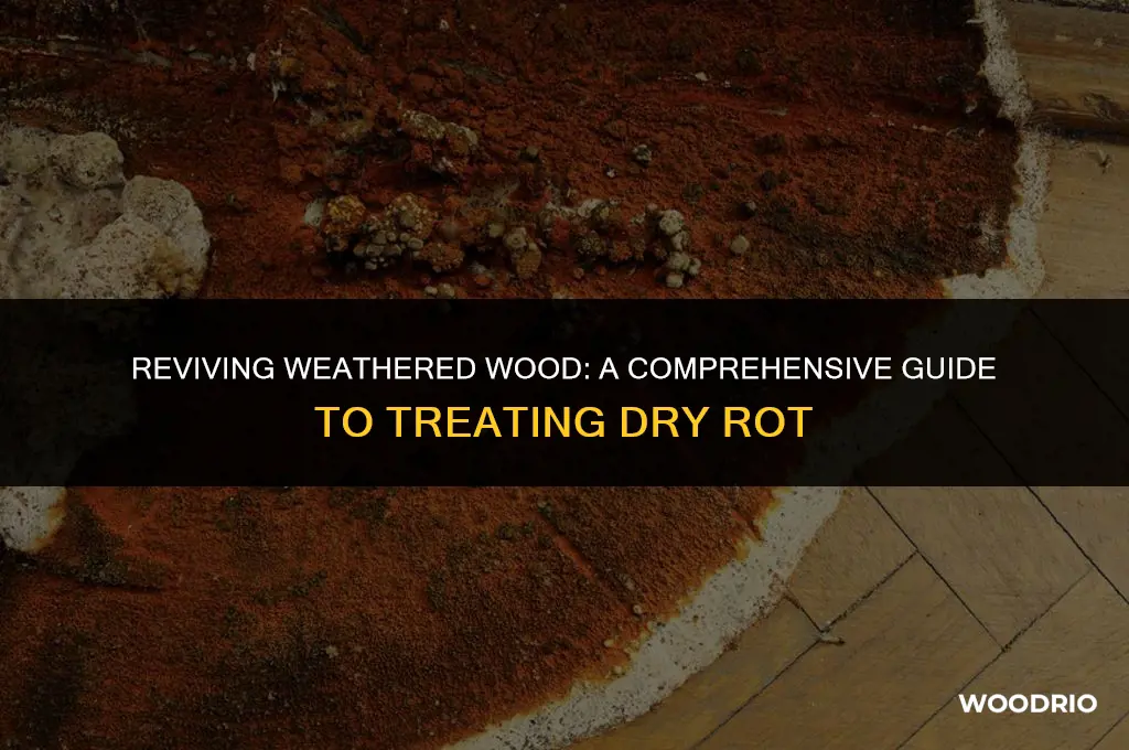 how do you treat dry rot in wood