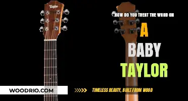 Caring for Your Baby Taylor: A Guide to Wood Treatment