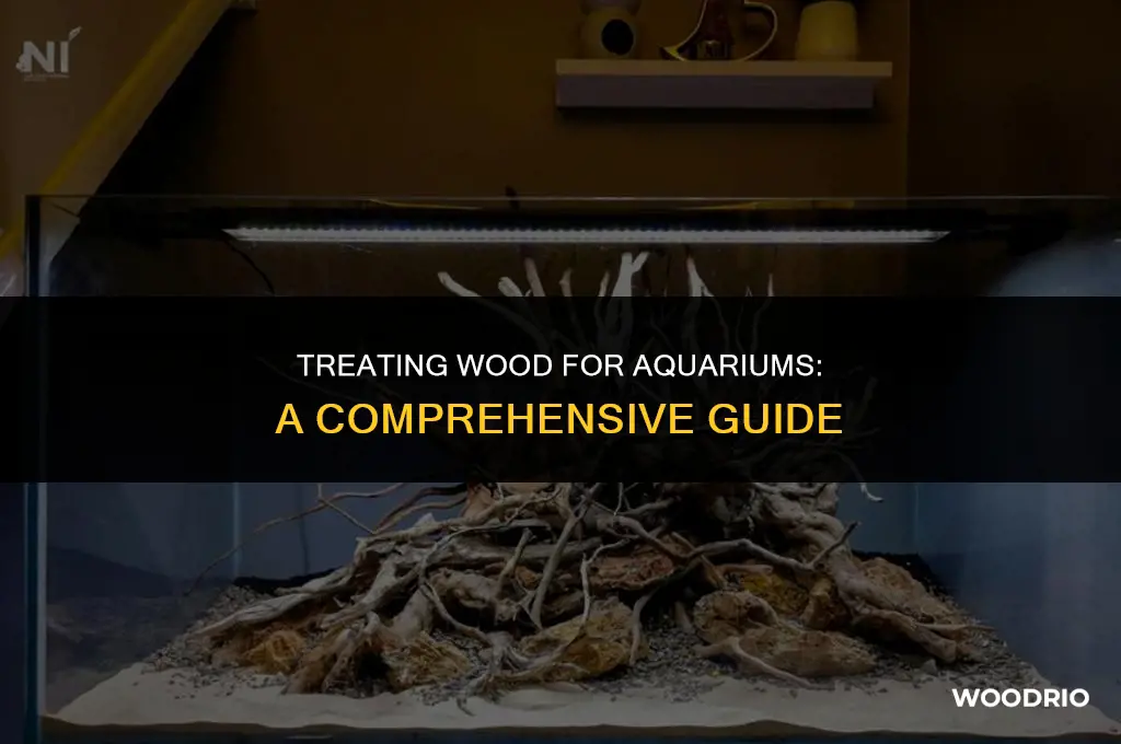 how do you treat wood for aquarium
