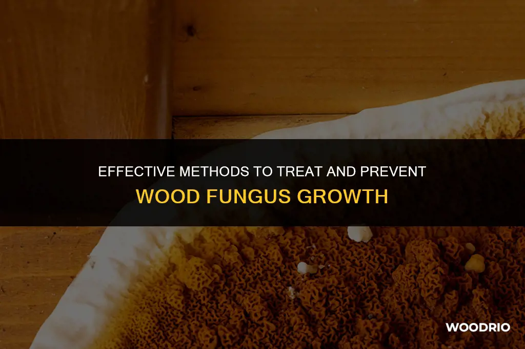 how do you treat wood fungus