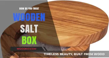 Preserving Flavor: The Art of Treating Wooden Salt Boxes