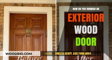 Revamp Your Entrance: A Guide to Varnishing Exterior Wood Doors