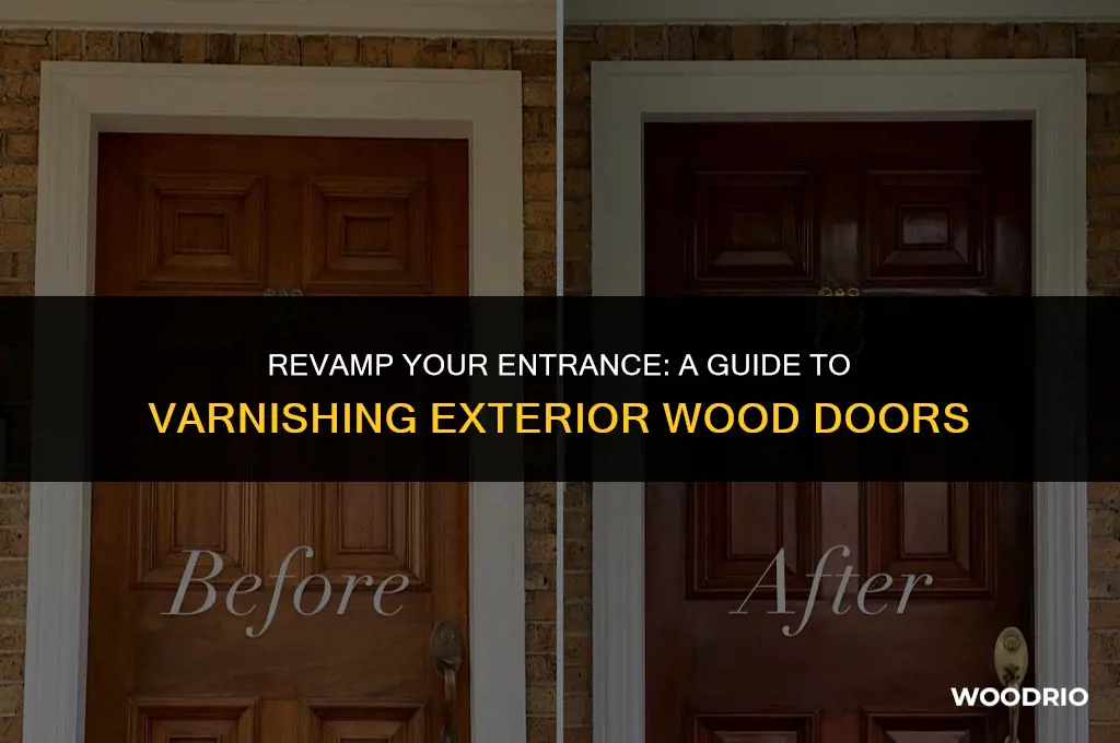 how do you varnish an exterior wood door