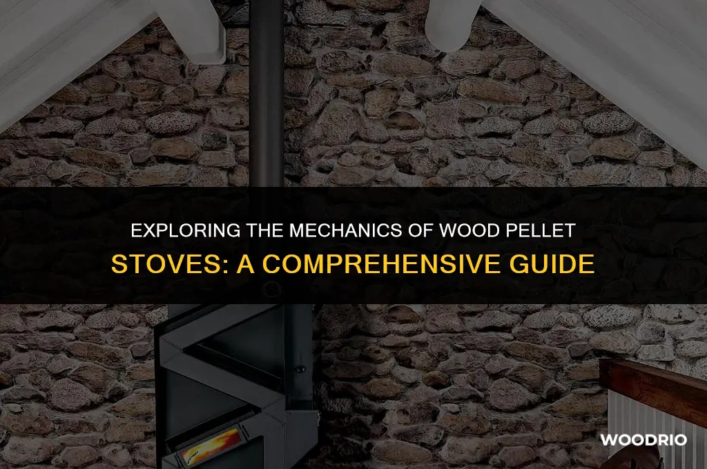 how does a wood pellet stove work