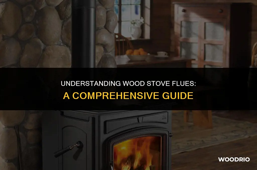 how does a wood stove flue work