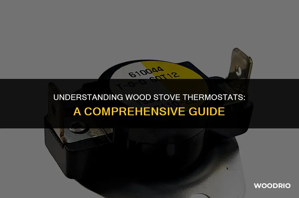 how does a wood stove thermostat control work