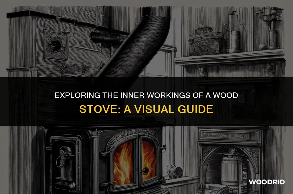 how does a wood stove work diagram