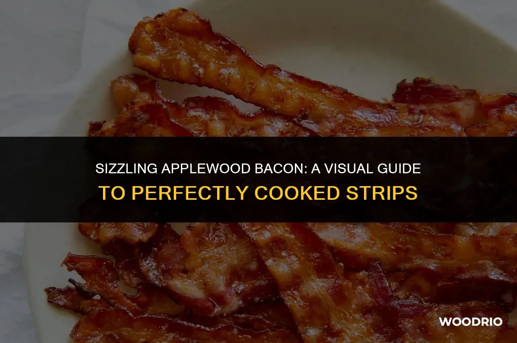 how does apple wood bacon look like when cooked