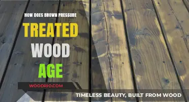 The Aging Process of Brown Pressure Treated Wood Explained