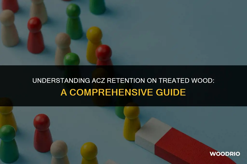 how does the acz stay on treated wood