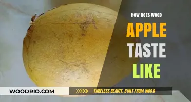 Exploring the Unique Flavor Profile of Wood Apples