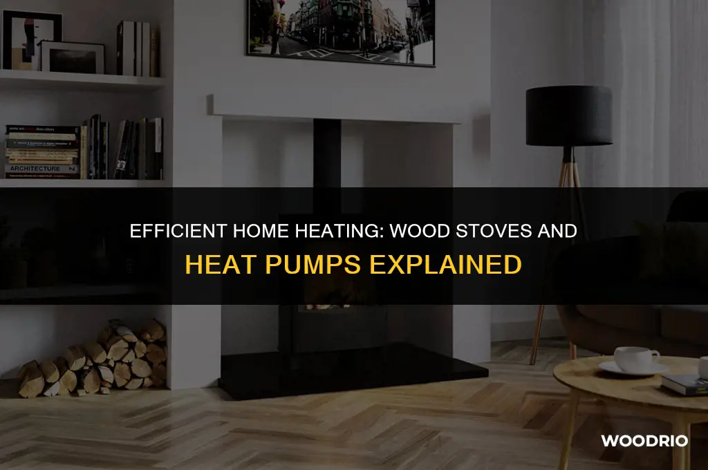 how does wood stove work with heat pump