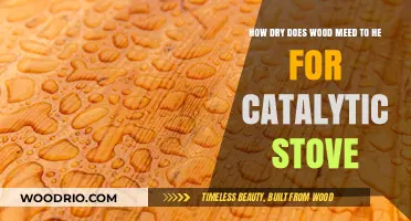 Optimal Wood Dryness for Catalytic Stoves: A Comprehensive Guide