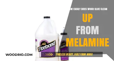 Effortless Cleanup: Wood Glue on Melamine Surfaces